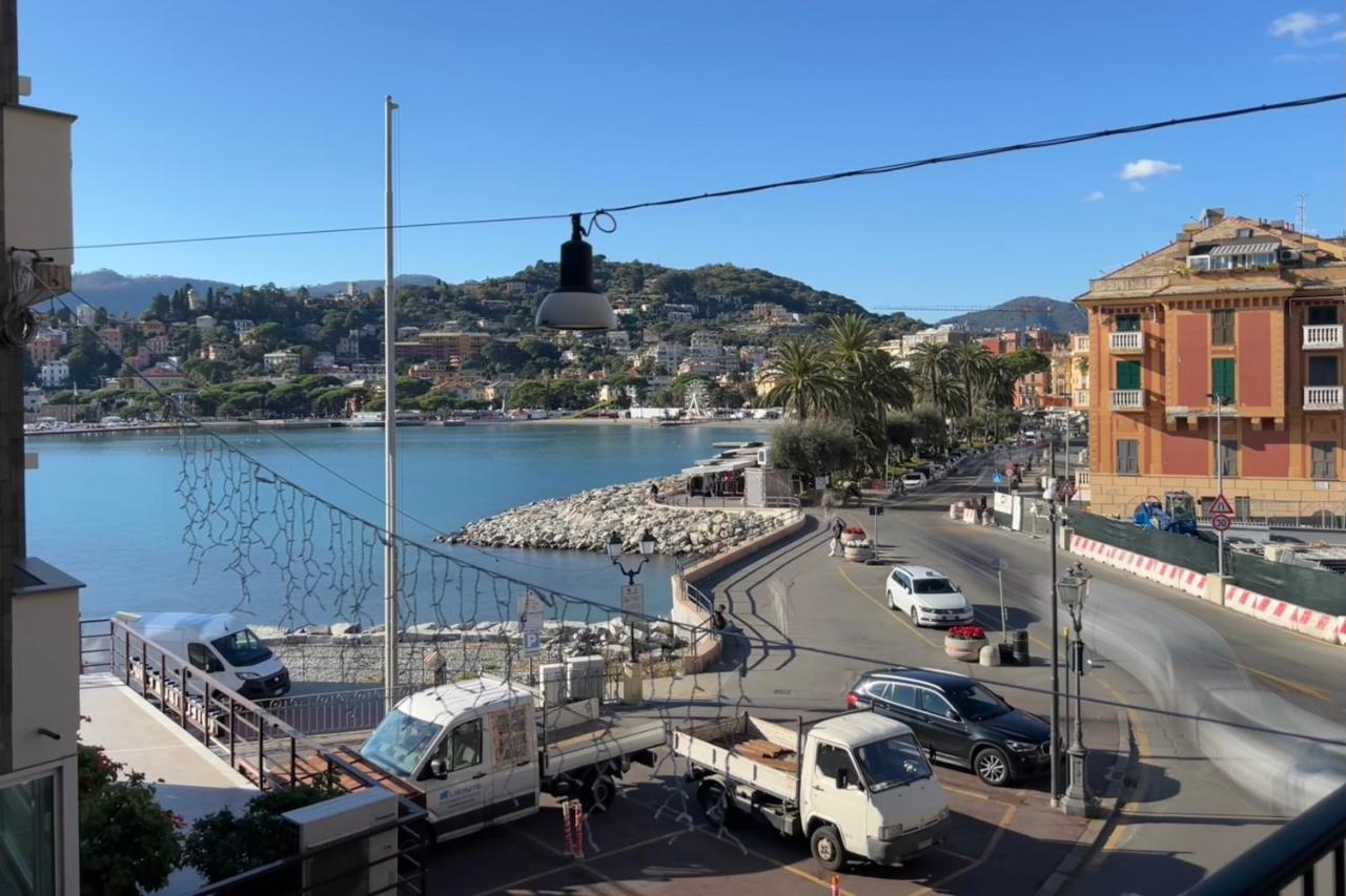 Alla Casa Rosa Al Mare- Centrale A Di Fronte Al Mare- Emozionante- Garage Privato Gratuito A 800 Mt- Aria Condizionata-Wifi Rapallo Eksteriør billede